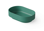 Dea Design Раковина чаша 56x36x15h см, Solid Surface, цвет: green DD9097 560 10