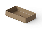 Dea Design Раковина чаша 58x34x12h см, Solid Surface, цвет: light camel DD9100 580 2