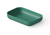 Dea Design Раковина чаша 58x38x12h см, Solid Surface, цвет: green DD9103 580 10