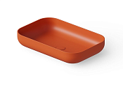 Dea Design Раковина чаша 58x38x12h см, Solid Surface, цвет: orange DD9103 580 7