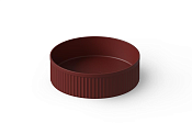 Dea Design Раковина чаша d40x12h см, Solid Surface, цвет: red wine DD9802 400 17