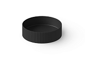 Dea Design Раковина чаша d40x12h см, Solid Surface, цвет: black DD9812 400 16