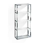 Decor Walther Universal ET 6 Шкафчик открытый 35x15xh80 см, стекло сатинированное, цвет хром 0702700