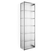 Decor Walther Glas S 4 Шкафчик подвесной 35x19xh120 см, стекло матовое, цвет хром 0602506