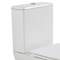 BelBagno Lounge Бачок для унитаза, 2 кнопки, цвет: белый глянцевый BB045/051T