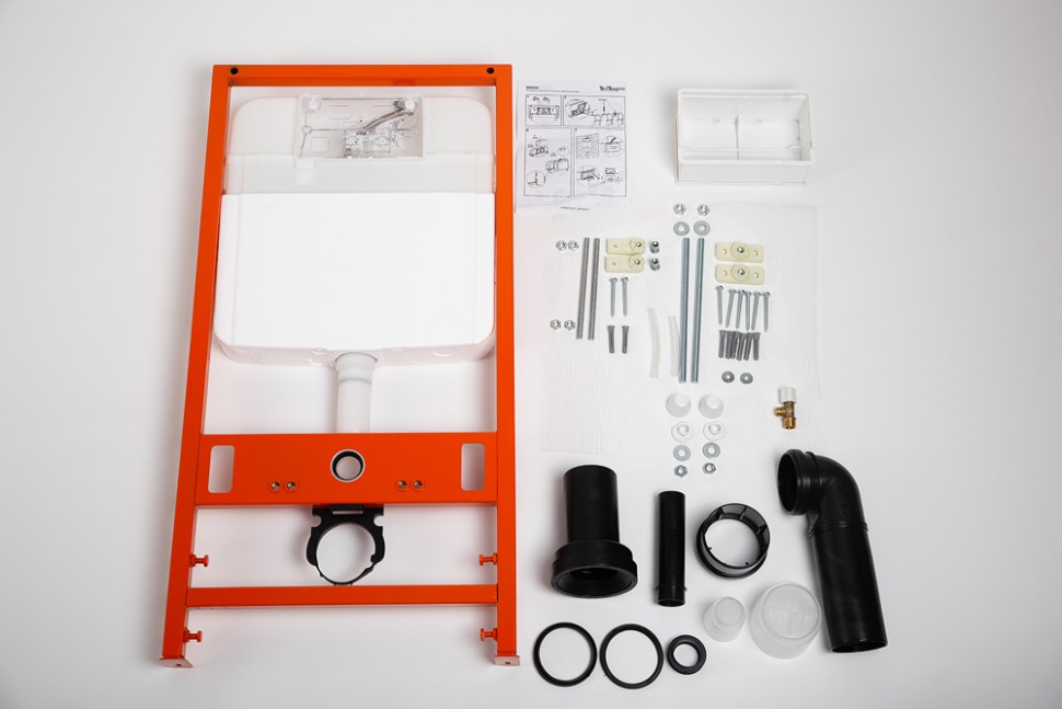 BelBagno Инсталляция для унитаза 54,8x107h см, с комплектом крепления, без клавиши смыва BB026