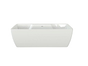 BelBagno Ванна акриловая отдельностоящая 180x76см в комп. со сливом-переливом, цвет: белый глянцевый Bb110-180-76