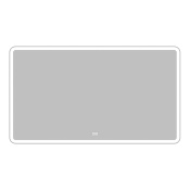 BelBagno Зеркало 140x80h см, с подсветкой по периметру, подогревом и выключ., цвет: хром глянцевый Spc-Mar-1400-800-Led-Tch-Warm