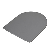 BelBagno Colorato Крышка-сиденье для унитаза, с микролифтом, цвет: серый матовый Bb062Sc-Gr
