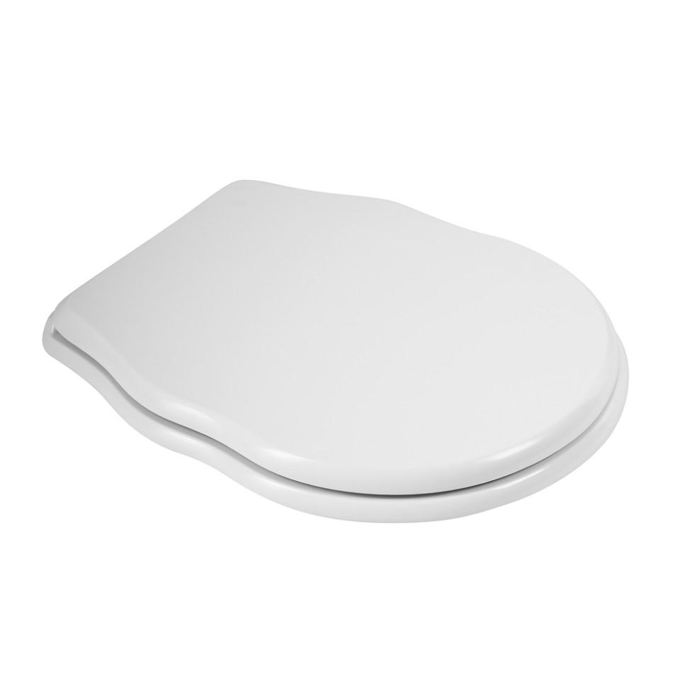 BelBagno Boheme Крышка-сиденье для унитаза, с микролифтом, цвет: белый глянцевый Bb115Sc