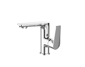 BelBagno Ancona Смеситель для раковины, без д/к, длина излива 11,7 см, цвет: хром глянцевый Ancona-Lvm-Crm