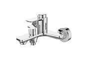 BelBagno Ancona Смеситель для ванны термостат. накладной, длина излива 11,2 см, цвет: хром глянцевый Ancona-Vasm-Crm