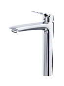 BelBagno Due Смеситель для раковины высокий, без д/к, высота излива 22,8 см, цвет: хром глянцевый Due-Lmc-Crm-W0