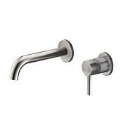 BelBagno Etna Смеситель для раковины встраиваемый, длина излива 18,7 см, цвет: нержавеющая сталь Etn-Blvm-2-In