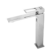 BelBagno Luce Смеситель для раковины высокий, без д/к, высота излива 22,1 см, цвет: хром глянцевый Luc-Lmc-Crm