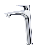 BelBagno Marino Смеситель для раковины высокий, без д/к, высота излива 20,8 см, цвет: хром глянцевый Marino-Lmc-Crm-W0