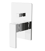 BelBagno Romano Смеситель для душа встраиваемый, с внутренней частью, цвет: хром глянцевый Rom-Vdi-Crm