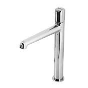 BelBagno Uno Смеситель для раковины высокий, без д/к, высота излива 21 см, цвет: хром глянцевый Uno-Lmc-Crm