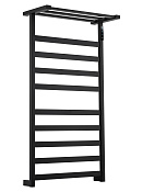 Wonzon & Woghand Frankfurt Полотенцесушитель электрический 48х90h см, правое, цвет: черный матовый WW-1029-MB