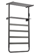 Wonzon & Woghand Dusseldorf Полотенцесушитель электрический 47,5х86h см, правое, цвет: темный графит WW-A208-GM