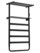 Wonzon & Woghand Dusseldorf Полотенцесушитель электрический 47,5х86h см, правое, цвет: черный мат. WW-A208-MB
