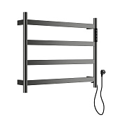 Wonzon & Woghand Essen Полотенцесушитель электрический 57,3х47,4h см, правое, цвет: темный графит WW-A404-GM