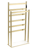 Wonzon & Woghand Essen Полотенцесушитель электрический 47,5х96h см, правое, цвет: браширован. золото WW-A407-BG