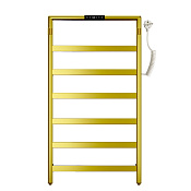 Wonzon & Woghand Koln Полотенцесушитель электрический 47,5х86h см, правое, цвет: браширован. золото WW-A6016-BG