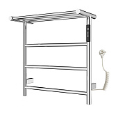 Wonzon & Woghand Bonn Полотенцесушитель электрический 47,5х49,95h см, правое, цвет: хром глянцевый WW-AL402-CR