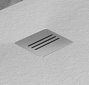 Radaway Kyntos Решетка для поддона 13х13 см, цвет: нержавеющая сталь HKA-01