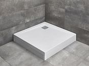 Radaway Argos C Панель для поддона 80 см, цвет: белый глянцевый 001-510074004