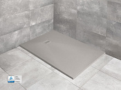 Radaway Kyntos F Поддон для душа из композита, 150х80х3h см под решетку, цвет: cemento HKF15080-74