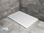 Radaway Teos F Поддон для душа из композита, 130х80х3h см с крышкой слива, цвет: white HTF13080-04