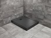 Radaway Doros F Compact Поддон для душа из акрила, 140х90х12h см, цвет: stone black SDRFP1490-05-54S