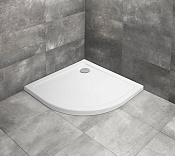 Radaway Doros Plus A Поддон для душа из акрила, 90х90х4h см, цвет: белый глянцевый SDRPA9090-01