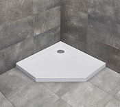 Radaway Doros Plus PT Поддон для душа из акрила, 100х100х4h см, цвет: белый глянцевый SDRPTP1010-01