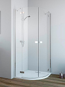 Radaway Fuenta New PDD Душевая дверь, левая 6 мм, Easy Clean 100х200h см, цвет: хром глянец 384003-01-01L