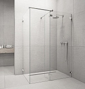 Radaway Euphoria Walk In W Боковая стенка прозрачная 8 мм, Easy Clean 100х200h см, цвет: хром глянец 383122-01-01