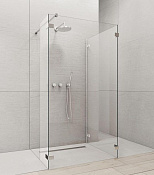 Radaway Euphoria Walk In W Фронтальная стенка прозр. 8 мм, Easy Clean 110х200h см, цвет: хром глянец 383143-01-01