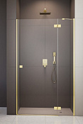 Radaway Essenza DWJ Душевая дверь в нишу левая, прозрачная 6 мм, Easy Clean 120х200h см, цвет: gold 1385016-09-01L