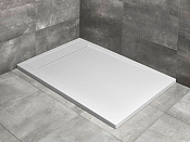 Radaway Teos F Поддон для душа из композита, 120х80х3h см с крышкой слива, цвет: white HTF12080-04