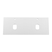 BelBagno Etna-Kraft Столешница универсальная с 2-мя отв. под раковину и смес., цвет: белый глянцевый EK-120-2-BL