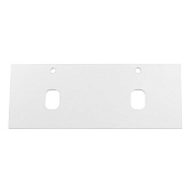 BelBagno Etna-Kraft Столешница универсальная с 2-мя отв. под раковину и смесит., цвет: белый матовый EK-120-2-BO