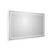 BelBagno Kraft Зеркало 140x80h см, с подсветкой, подогревом и выключателем, цвет: хром глянцевый SPC-KRAFT-1400-800-LED-TCH-WARM