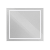 BelBagno Kraft Зеркало 90x80h см, с подсветкой и выключателем, цвет: хром глянцевый SPC-KRAFT-900-800-SENS-AL