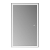 BelBagno Зеркало-шкаф для ванной комнаты 50x15,5x80h см, LED подсветка, цвет: белый матовый SPC-GRT-500/800-1A-LED-TCH