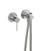 Treemme 40mm Гигиенический душ со смесителем на 1 вид струи, цвет: нержавеющая сталь RWIT13D4IS02