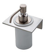 Treemme 22mm Дозатор для жидкого мыла, подвесной, керамическая колба, цвет: нержавеющая сталь IT9041ISZZZZ