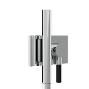 Treemme Watt Душевой гарнитур: душевая лейка 1 вид струи, держатель, шланг, цвет: chrome RWIT2BF6CC25