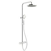 Treemme Shower Душевая стойка: термостатический смес., ручной и верхний душ 1 вид струи, цвет:chrome IT5060CCVLZZ